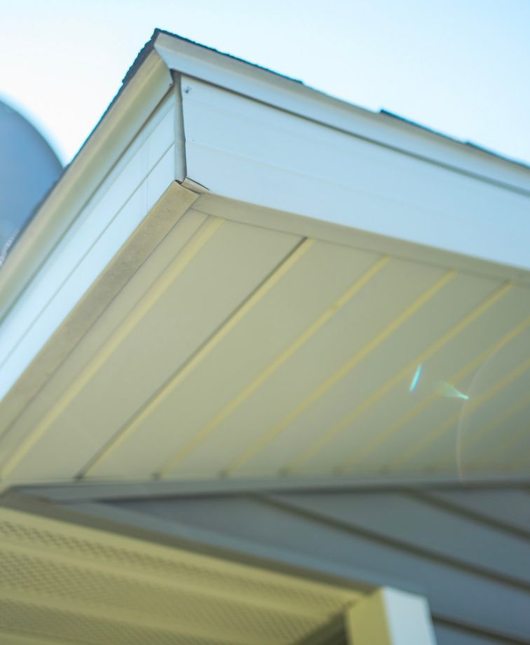 clean soffit after service